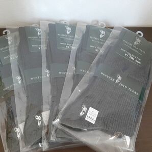 ファッションクーポン使って650円！ウエスタンPOLOの靴下5足！メンズ ビジネス カジュアル ソックス WPOLOTEXAS