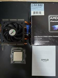 AMD Phenom II X4 940 不動品 純正ファン付き