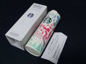 即決新品!!保温・保冷STARBUCKSステンレス製タンブラー＆ストロー【真空二重構造】スターバックスたっぷり473mlマイボトル☆元箱自宅保管品