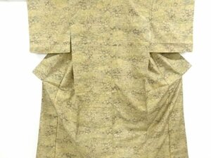 ys6986858;. цветок узор подлинный Ooshima эпонж кимоно (.)[ утилизация ][ надеты ]