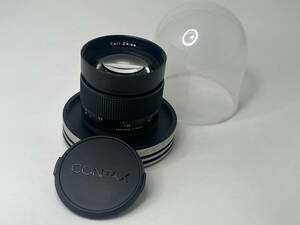 【M13】CONTAX Planar 1.4/85mm T 分解掃除済み 動作品 ZEISS ハードケース付き