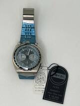 【M24】未使用品 貴重品 SEIKO ALBA AKA AMAS011 V657-6060 ツノ クロノグラフ 電池交換済み 動作品 クォーツ式 タグ付き メンズ腕時計_画像1