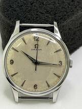 【M34】貴重品 OMEGA 2810- 3 SC cal.283 手巻き 3針 SSケース メンズ腕時計 アンティーク 稼働品_画像2