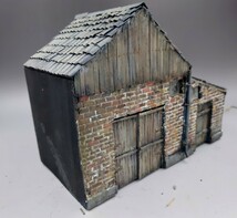 ヨッヘン・パンツァー・ファクトリー　１/３５　スクラッチ　納屋　完成品_画像6