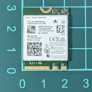 【送料無料】 動作確認済み Intel 8260NGW 中古 ノートパソコン用 Wi-Fi & Bluetooth モジュール（002）