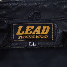 返品可◆美品 レザーレーシングスーツ 革ツナギ LEAD 正規品◆推定8万円◆J546_画像8