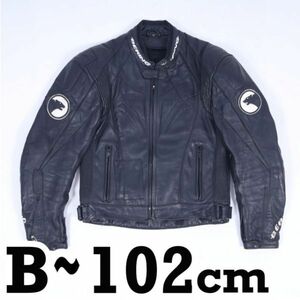 返品可◆JP:XL程◆レザーレーシングジャケット BERING 正規品 ◆推定8万円◆J588