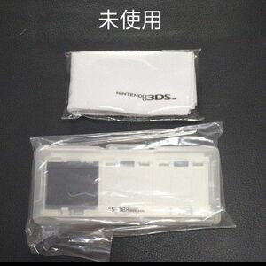 3ds ソフトケース　画面拭きフロス　　未使用　新品　未開封