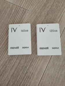  рабочее состояние подтверждено бесплатная доставка maxell iVDR-S 160GB 120GB комплект mak cell кассета HDD iVDR-s HDD Hitachi HITACHI TV wooo