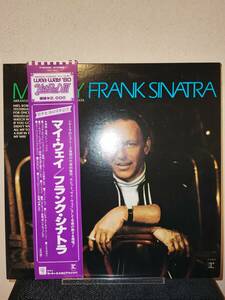 極美盤 FRANK SINATRA MY WAY フランクシナトラ マイ・ウェイ P6446R / obi ジャズ LP レコード