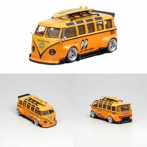 訳あり1/64 フォルクスワーゲン バスVW T1 kombi mooneyes