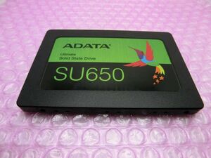 SSD SATA Adata su650 240gb 中古動作品