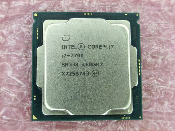 CPU Intel Core i7-7700 中古動作品