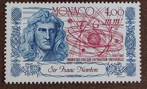 モナコ　1987 モールス　ニュートン　2種　発明家　科学者　有名人　著名人　歴史　未使用糊あり_画像4