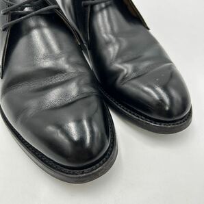 C ■ 良品 人気モデル '極上レザー使用' REGAL STANDARDS リーガル 本革 チャッカーブーツ 革靴 24.5cm メンズ 紳士靴 シューズ BLACK の画像5