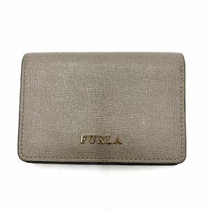 ② ＊ '高級感溢れる' 人気モデル FURLA フルラ 本革 名刺入れ カードケース カード入れ レディース 