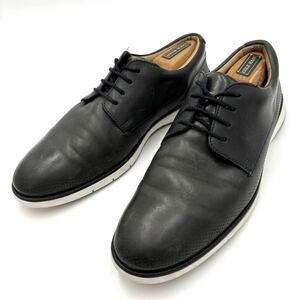 E ＊ 極上LEATHER使用 '履き心地抜群' Clarks クラークス 本革 レザー カジュアル シューズ / スニーカー 革靴 26.5cm メンズ 紳士靴