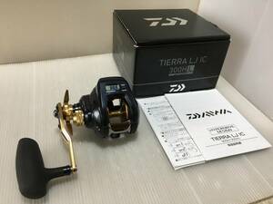 ダイワ　23　ティエラ　LJ　IC　300HL　中古美品　左ハンドル　TIERRA