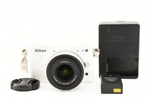 Nikon 1 J1 10.1MP Digital Camera w/10-30mm F3.5-5.6 VR Lens /付属品あり [美品] #2125861