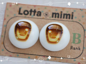 デカールアイ【Type01　ハニーイエロー　B品】22mm相当 Lotta mimi