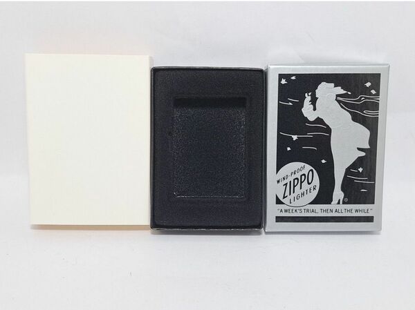 ZIPPO 空箱 1935レプリカ専用 紙箱 ジッポー ウィンディ柄 スリーブ付き 保証書付き