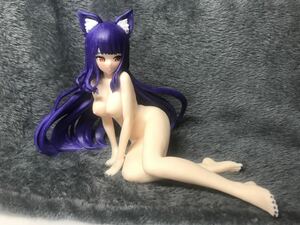 1/7中古修理品、狐のフィギュア（國外製キャストオフフィギュア、箱なし）