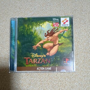 ゲームソフト　PS1　ターザン　Disney　Tarzan　KONAMI　コナミ　プレイステーション　プレステ1　PlayStation