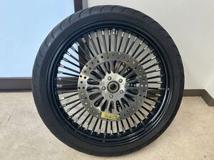  Harley Davidson переднее колесо шина 21 дюймовый б/у 7~8 толщина выпуклости 2022 год 2 неделя производство 