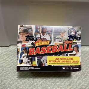 2023 Topps Heritage Baseball Blaster box トップスの画像1