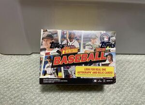 2023 Topps Heritage Baseball Blaster box トップス