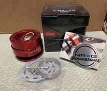 [正規品]新品 NRG クイックリリース GEN2.0 SRK-200RD レッド_画像4