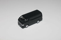 1/150 ザ・カーコレクション『【 日産 NV350キャラバン（黒）No.W168 】基本セット選（セレクト）黒 バラシ 』検/トミーテック カーコレ_画像1