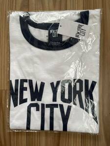 未開封 ジョンレノンミュージアム リンガー Tシャツ NEWYORKCITY デッドストック ビートルズ ジョンレノン