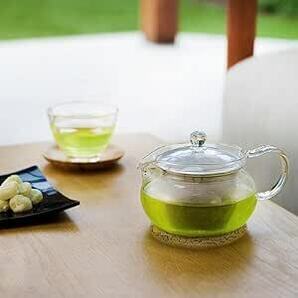 HARIO(ハリオ) 茶茶急須 丸 実用容量450ml 耐熱ガラス プレゼント ギフト 贈り物 CHJMN-45の画像6