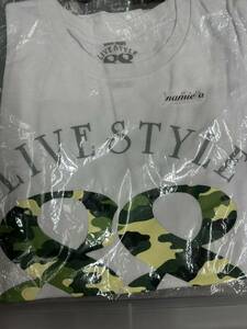 【新品未開封】安室奈美恵　 LIVE STYLE 2016-2017 ツアーTシャツ　Tシャツ　Mサイズ 88+13 ホワイト　カモフラ