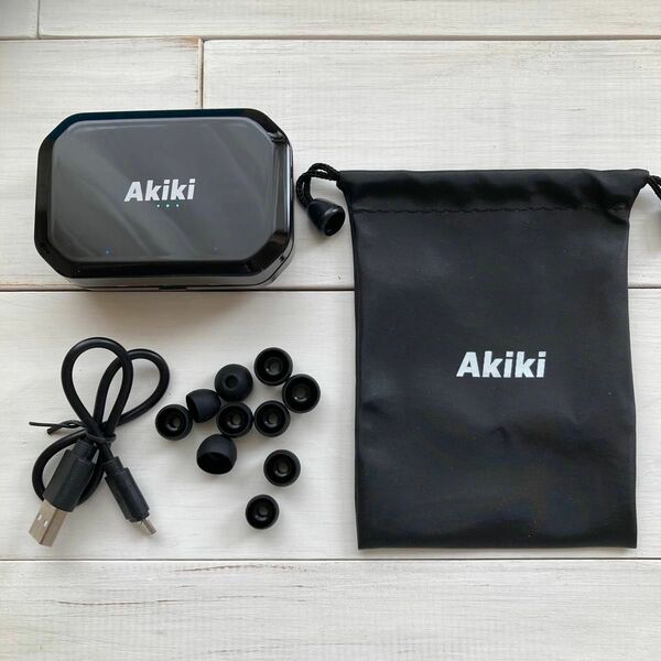 Akiki ワイヤレスイヤホン TWS-P10 Bluetooth 
