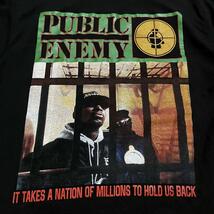 90s 00s PUBLIC ENEMY ロンt ラップtシャツ_画像2