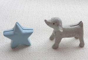 メモスタンド　カードスタンド　カード立て　犬と星　dog star
