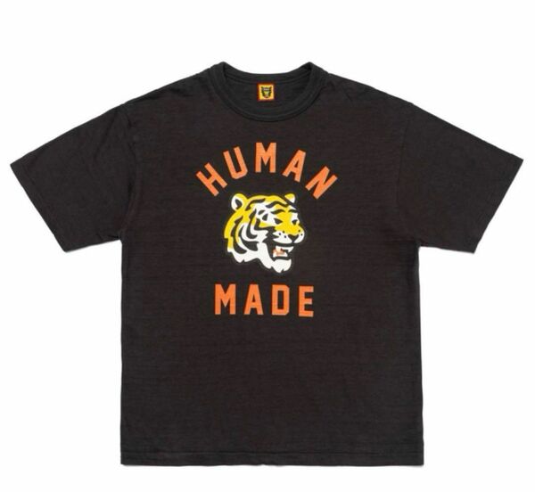HUMAN MADEグラフィックTシャツ　ブラック　虎