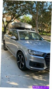 アウディQ7 2017-2021用の黒いルーフラッククロスバーBlack Roof Rack Cross Bars for Audi Q7 2017-2021