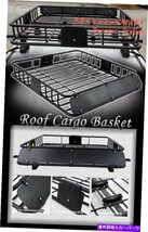 43 トヨタのルーフバスケットクロスバートップマウントカーゴラックストレージキャリアホルダー43 Roof Basket Cross Bar Top Mount Car_画像2