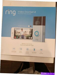 リングビデオドアベル2セキュリティカメラナイトビジョンwifiワイヤレス充電式Ring Video Doorbell 2 Security Camera Night Vision WiFi