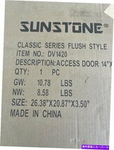 Sunstone BA-DV1420 Beveled Frame Vertical Single Access Door、14 x 20新しい新しいアクセスドアSunstone BA-DV1420 Beveled Frame V_画像2
