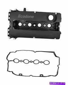 エンジンバルブカバーカムシャフトロッカーカバー、2009 -...Engine Valve Cover Camshaft Rocker Cover，Bolts & Gasket Compatible With