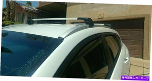 フラッシュレール用のヒュンダイツーソン2016-2021のシルバールーフラッククロスバーSilver Roof Rack Cross Bars For Hyundai Tucson 201