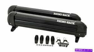 Rhino Rack 574スキーとスノーボードキャリア用屋根マウントシステム用Rhino Rack 574 Ski And Snowboard Carrier For Roof Mounted Syste