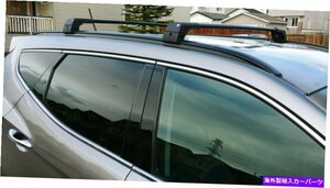 ミニクーパーカントリーマンブラックルーフラッククロスバークロスレールロック可能2017-FOR MINI COOPER COUNTRYMAN BLACK ROOF RACK CRO