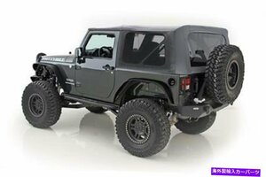 ジープラングラーJK 10-18 2ドアOEMブラックダイヤモンド9075235のSmittybiltソフトトップSmittybilt Soft Top for Jeep Wrangler JK 10-1