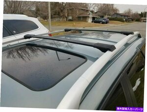 ルーフラッククロスバーブラックカラーフィットホンダリッジライン2017-2022Roof Rack Cross Bars Black Color Fits Honda Ridgeline 2017