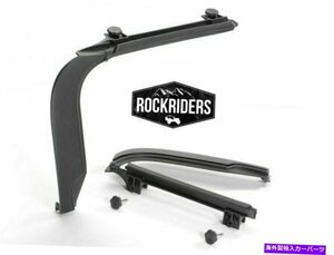 ノブペア付きソフトトップドアサラウンドレールフレームフィット1997-2006ジープラングラーSoft top Door Surround Rails Frame with Knob